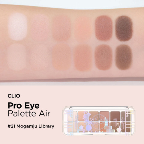 CLIO PRO EYE PALETTE AIR : คลีโอ อายแชโดว์พาเลท สีแน่น เนื้อนุ่ม เบาสบาย 12 สี Image1