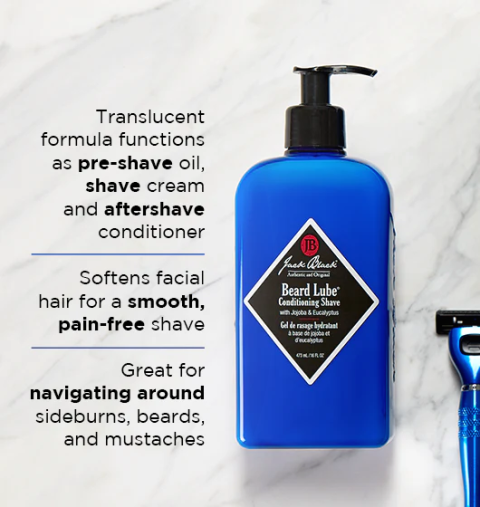 Jack Black - Beard Lube Conditioning Shave 88 mL ครีมโกนหนวด Image4