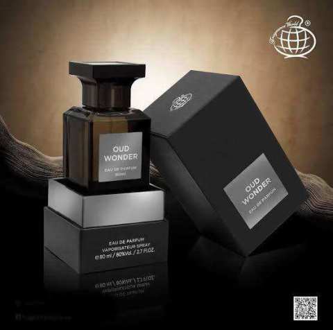 Oud Wonder - Eau de Parfum - By Fragrance World - Perfume For Men 80ml
