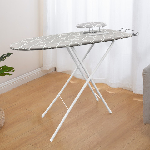 โต๊ะรีดผ้า โต๊ะรีดผ้าแบบยืน สามารถพับได้ โต๊ะรีดผ้าไอน้ำ บความสูงได้ แบบนั่งรีด ใช้งานสะดวก Image3