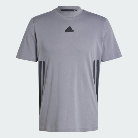 adidas Lifestyle Future Icons 3-Stripes Tee Men Grey JI6325 Image4