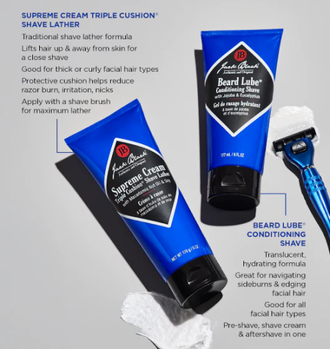 Jack Black - Beard Lube Conditioning Shave 88 mL ครีมโกนหนวด Image5