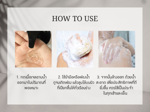 Reunrom ครีมอาบน้ำ ไนน์ตี้เอทเปอร์เซ็นต์เนเชอรัลเอสแอลเอส/เอสแอลอีเอสฟรีบอดี้คลีนเซอร์ 500ml เอนเนอไจซิงวู้ด แชมพู Image5