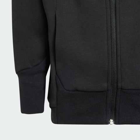 adidas Lifestyle adidas Z.N.E. Full-Zip Hoodie Kids Unisex Black IB3986 Image5
