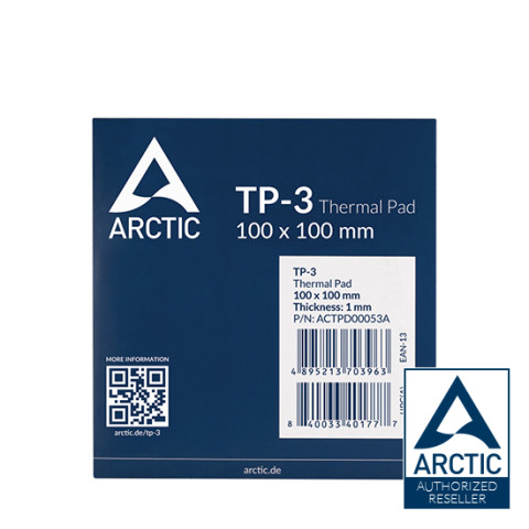 ARCTIC TP-3 100*100*1MM (Thermal compound/ ซิลิโคนนำความร้อน) Image1