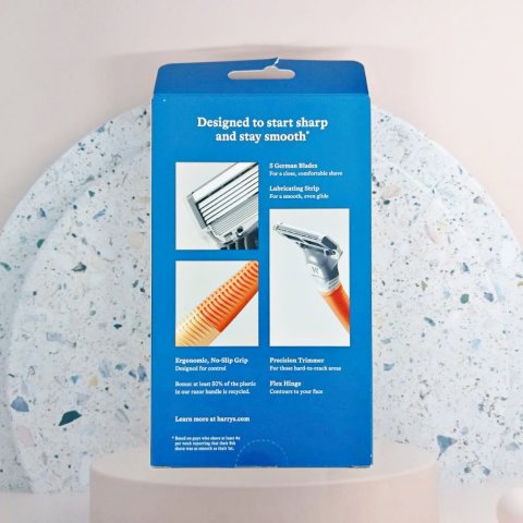 Harrys Shaving Razor For Men And Blade Refills ชุดมีดโกน มีดโกนหนวด สำหรับผู้ชาย ใบมีด 5 ชั้น Image2