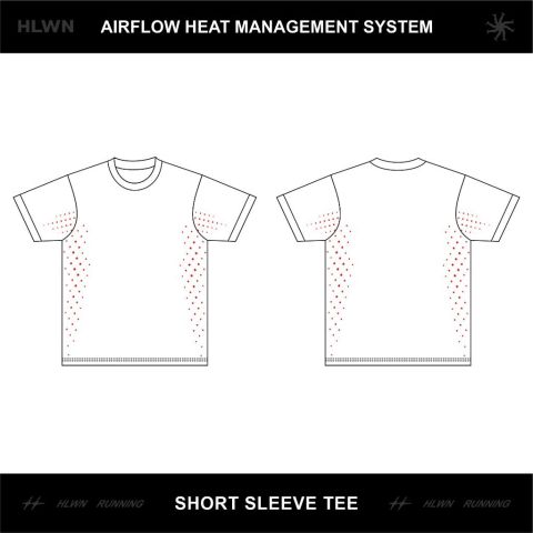 HLWN Running เสื้อยืดแขนสั้น Unisex Sage - Sunnyhill Image2