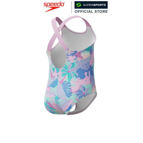 SPEEDO Print Cross Back ชุดว่ายน้ำเด็กผู้หญิง Image5