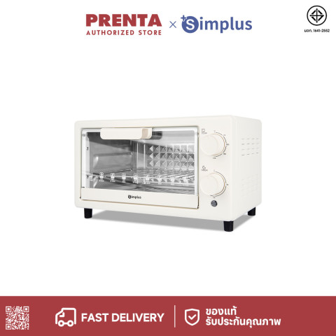 Simplus เตาอบไฟฟ้า 10 ลิตร เตาอบไฟฟ้ามัลติฟังก์ชั่นอัจฉริยะ อบอัตโนมัติ เตาอบควบคุมอุณหภูมิอิส DKXH005 Image1