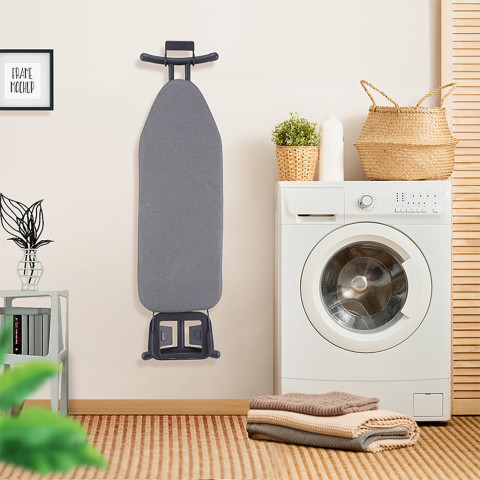 โต๊ะรีดผ้า โต๊ะรีดผ้าแบบยืน สามารถพับได้ โต๊ะรีดผ้าไอน้ำ บความสูงได้ แบบนั่งรีด ใช้งานสะดวก Image2