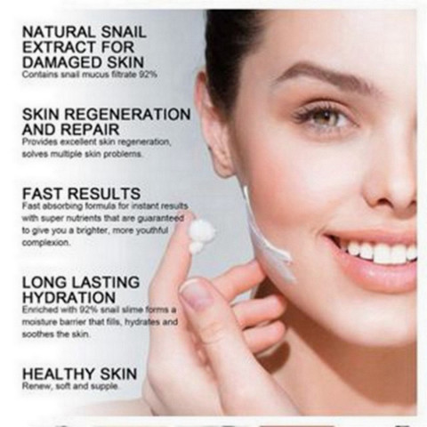 [COSRX OFFICIAL] Advanced Snail 92 All in one Cream 100ml แอดวานซ์ สเนล 92 ออล อิน วัน ครีม Image3