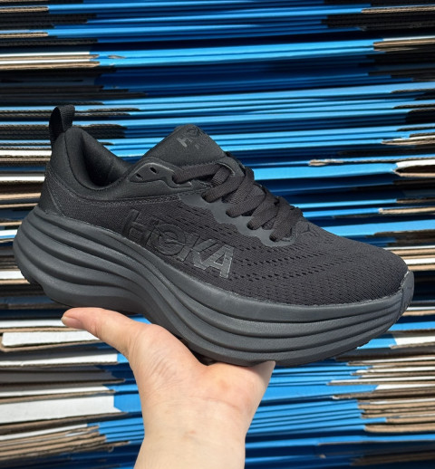 Hoka Bondi 8 รองเท้าวิ่ง สีใหม่ พร้อมส่ง Sz.36-45 Eu มี 34 สี พร้อมกล่องครบเซท ใส่สบาย พื้นหนา กระชับ ใส่สบายแนะนำเผื่อ 1 ไซส์  V43A003 Image1