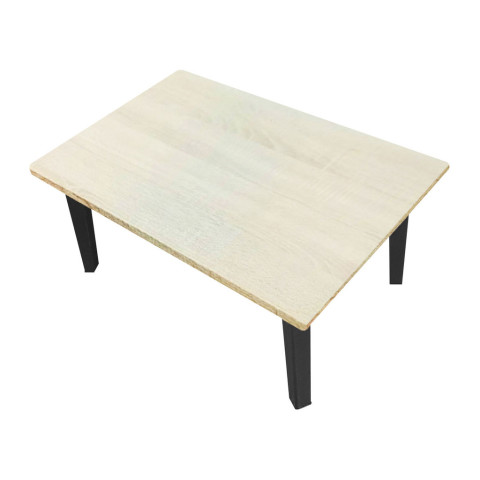 KASSA โต๊ะพับญี่ปุ่นลายไม้  ขนาด 40 x 60 ซม. สีคาปูชิโน่