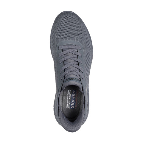 Skechers สเก็ตเชอร์ส รองเท้าผู้ชาย Men Online Exclusive Bobs Squad Chaos Bobs Shoes - 118312-DKGY - Memory Foam Image4
