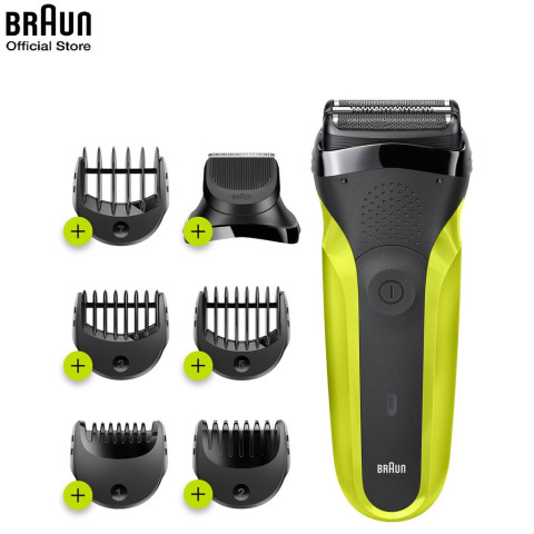 BRAUN เครื่องโกนหนวดไฟฟ้าบราวน์รุ่น 300BT Image1