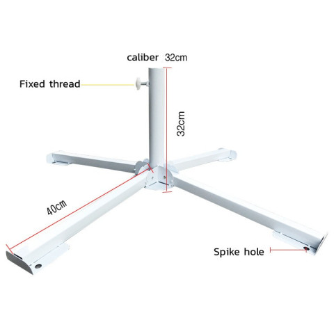 ร่มสนามปรับเอียงได้ พร้อมกระเป๋า กว้าง 2 เมตร แต่งพู่ระบาย ร่มแต่งคาเฟ่ ร่มสนามแต่งสวน- สินค้านี้ไม่รวมฐานตั้งร่ม Image5
