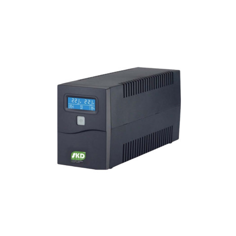 SKD LCD-1000S 1000VA/580W เครื่องสำรองไฟ UPS รับประกัน 2 ปี Image2