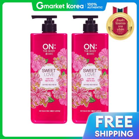ON THE BODY | ครีมอาบน้ำ Perfume Love 900 กรัม x 2 ชิ้น Image1
