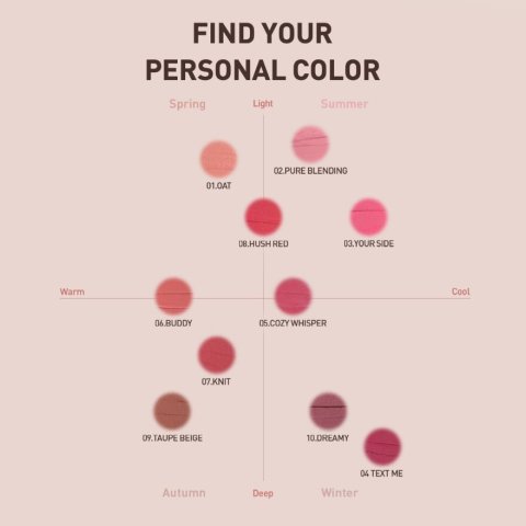 3CE ทรีซีอี แคชเมียร์ ฮัก ลิปสติก 3.5ก. 04 เท็กซ์ มี Image4