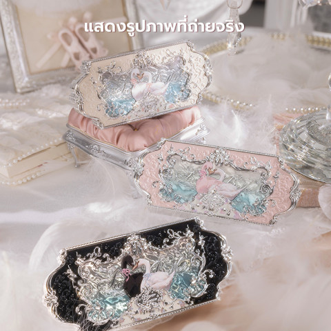 FlowerKnows Swan Ballet Series พาเลตต์อายแชโดว์ เนื้อฝุ่น ติดทนนาน 6.5 กรัม Image2