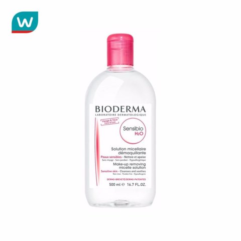 BIODERMA ไบโอเดอร์มา เซ็นซิบิโอ เอชทูโอเมคอัพ รีมูฟเวอร์ คลีนซิ่ง วอเตอร์ 500 มล. Image1