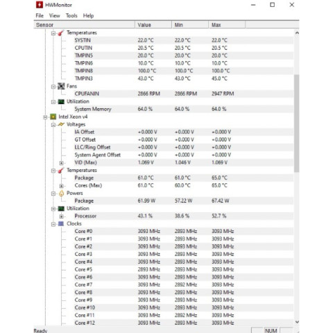 พัดลม ซีพียู 4U Server Intel Socket 2011 FAN COOLER WORKSTATION SERVERS ประกัน3เดือน จัดส่งไว Image4