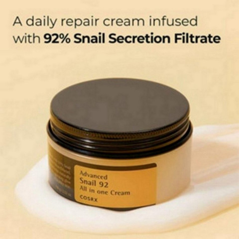 [COSRX OFFICIAL] Advanced Snail 92 All in one Cream 100ml แอดวานซ์ สเนล 92 ออล อิน วัน ครีม Image2