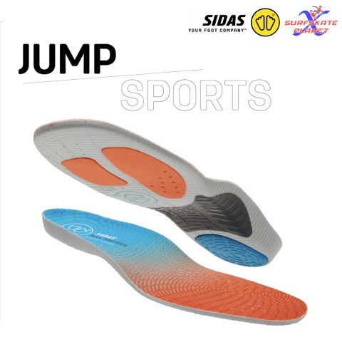 SIDAS MAX PROTECT JUMP RUN WALK (ACTIV') แผ่นพื้นรองเท้าแก้รองช้ำ ส้นเท้า Podianei+ ลดแรงกระแทก 90% SIDAS Japan Official Image2