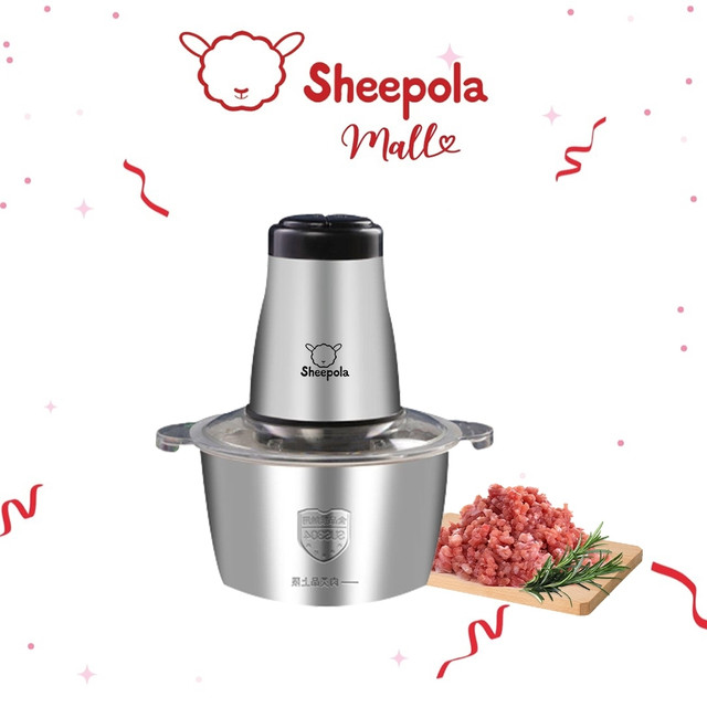 SHEEPOLA เครื่องบดอเนกประสงค์ สามารถทำได้หลากหลาย ความจุ2ลิตร สแตนเลส304