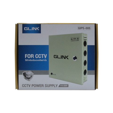 GLINK GIPS-005 Switching Power Supply + BOX สวิตชิ่งเพาเวอร์ซัพพลาย 10A + Box Image4