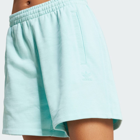 adidas Lifestyle Essentials French Terry Shorts Women Turquoise JJ3466 Image7