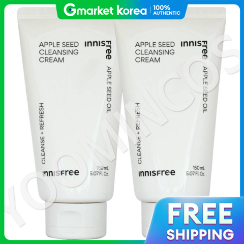 Innisfree | คลีนซิ่งครีม Apple Seed รุ่นใหม่ 150g 1+1 (2 ชิ้น) Image1