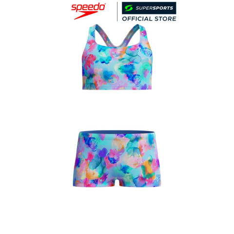 SPEEDO Printed Racerback 2 Pieces ชุดว่ายน้ำเด็กผู้หญิง Image2