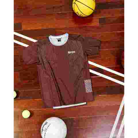 BROOO RUNNING SHIRT OUT OF PLAY BROWN Image1