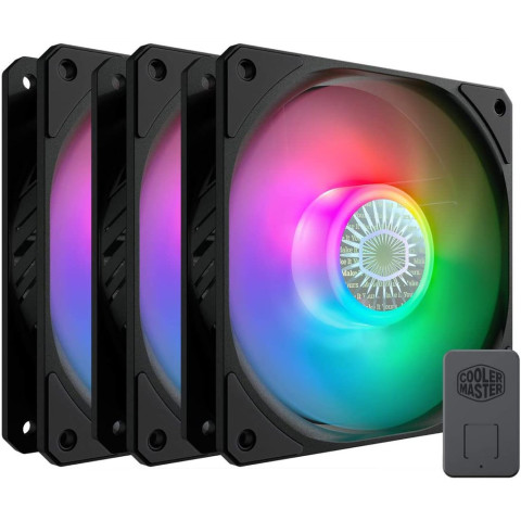 FAN Cooler Master SickleFlow 120 V2 ARGB 3 in 1 120mm #พัดลมติดเคส CoolerMaster Image1