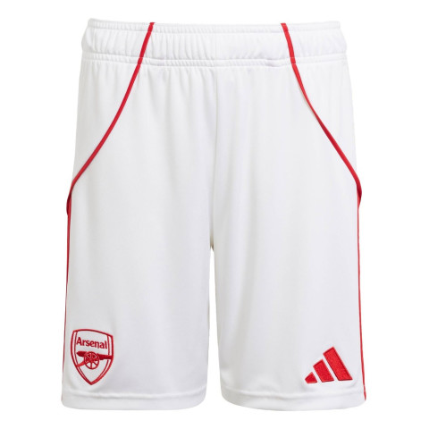 adidas ฟุตบอล กางเกงฟุตบอลชุดเหย้า Arsenal 25/26 สำหรับเด็ก เด็ก สีขาว JI9528 Image5