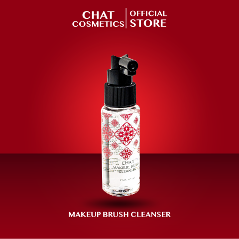 ฉัตร น้ำยาล้างแปรงแต่งหน้า เมคอัพ บลัช คลีนเซอร์ CHAT Makeup Brush Cleanser Image1