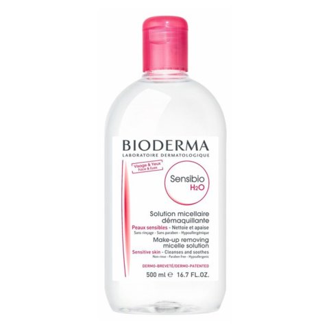 BIODERMA ไบโอเดอร์มา เซ็นซิบิโอ เอชทูโอเมคอัพ รีมูฟเวอร์ คลีนซิ่ง วอเตอร์ 500 มล. Image2