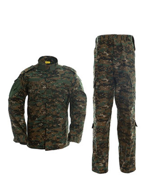 ชุดกีฬาฝึกซ้อมแบบเต็มตัวสีเขียวอินทรีย์ กางเกงขายาว คอตตอนเทลเลสแตนด์ ฤดูใบไม้ผลิ ฤดูร้อน ฤดูใบไม้ร่วง ฤดูหนาว Image4