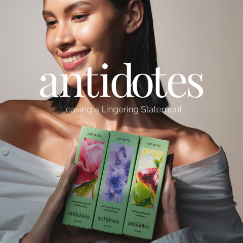 Antidotes Soft Touch Body Oil 100ml | บอดี้ออย น้ำมันบำรุงผิว | กลิ่น Vanillin Peony Image7
