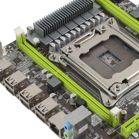 เมนบอร์ด Mingsu X79 DDR3 LGA 2011 รองรับเมนบอร์ดคอมพิวเตอร์ M.2 NVME เมนบอร์ดเดสก์ท็อป Image5