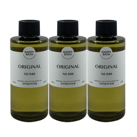 Happy bath | Happy Bath ฮ็อปปิ บาร์ธ ออยล์บำรุงผิว 250ml 3 ชิ้น Image2