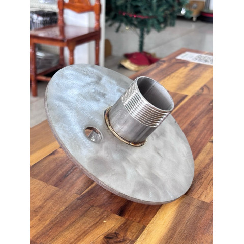 ฝาบ่อสแตนเลส 304 ใส่ปั๊มซับเมอร์ส ทนสนิม Image2