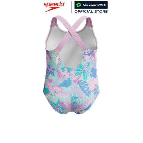SPEEDO Print Cross Back ชุดว่ายน้ำเด็กผู้หญิง Image4