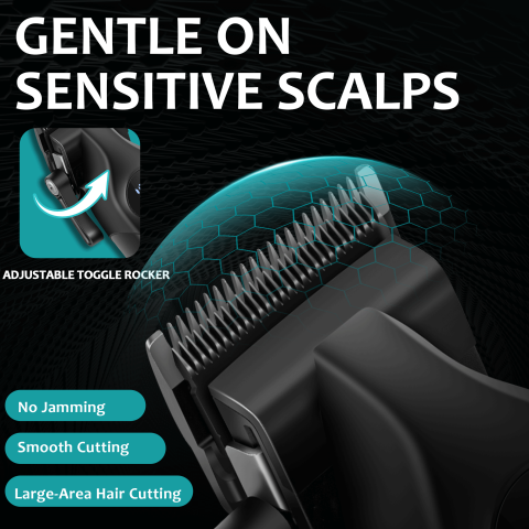 ปัตตาเลี่ยนไฟฟ้าสําหรับผู้ชายมืออาชีพ LQT พร้อมจอแสดงผลดิจิตอล LED ชาร์จ USB ได้ สําหรับใช้ในบ้านและร้านตัดผม เครื่องมือเสริมความงามสําหรับโกนหนวด แมวและสุนัขเลี้ยง Image3