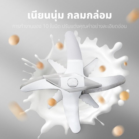 KASHIWA เครื่องปั่นน้ำธัญพืช เครื่องทำนมถั่วเหลือง เครื่องทำน้ำเต้าหู้ เครื่องบด เครื่องปั่น รุ่น BL-006 Image3