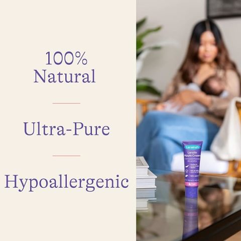 (Lansinoh) Lanolin Nipple Cream Safe for mom & baby ครีมทาหัวนมสำหรับคุณแม่ ลดคัด ตึงเต้านม Image4