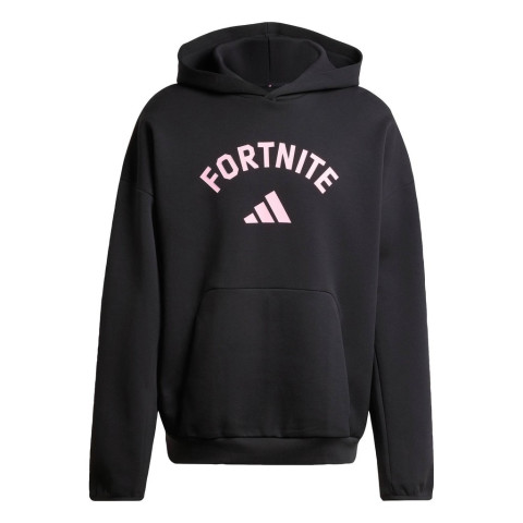adidas Lifestyle adidas x Fortnite Future Icons Small Logo Hoodie Men Black JV9950 Image5