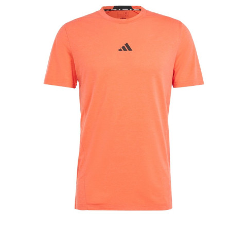 adidas Gym & Training Designed for Training Workout Tee Men Orange IS3815 Image2