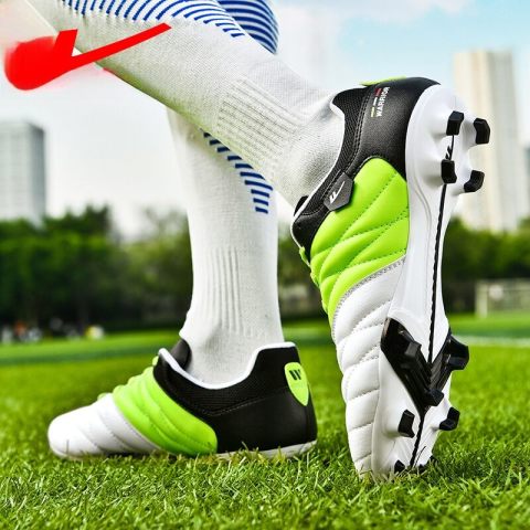 รองเท้าฟุตบอล Warri Long Nail FG สำหรับผู้ชายและผู้หญิง รองเท้าฝึกซ้อมสำหรับเด็กและเยาวชน รองเท้าแข่งขัน รองเท้ากีฬา รองเท้ากีฬา Image3